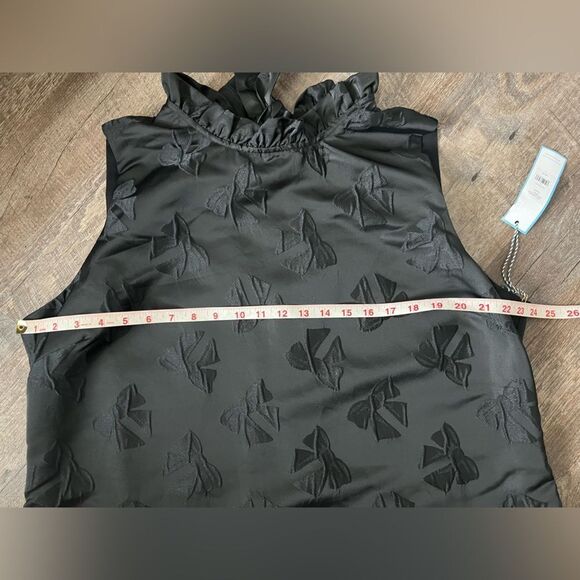 Draper James Bow Jacquard Sleeves Short Dress- Size XXL - Picture 9 of 11